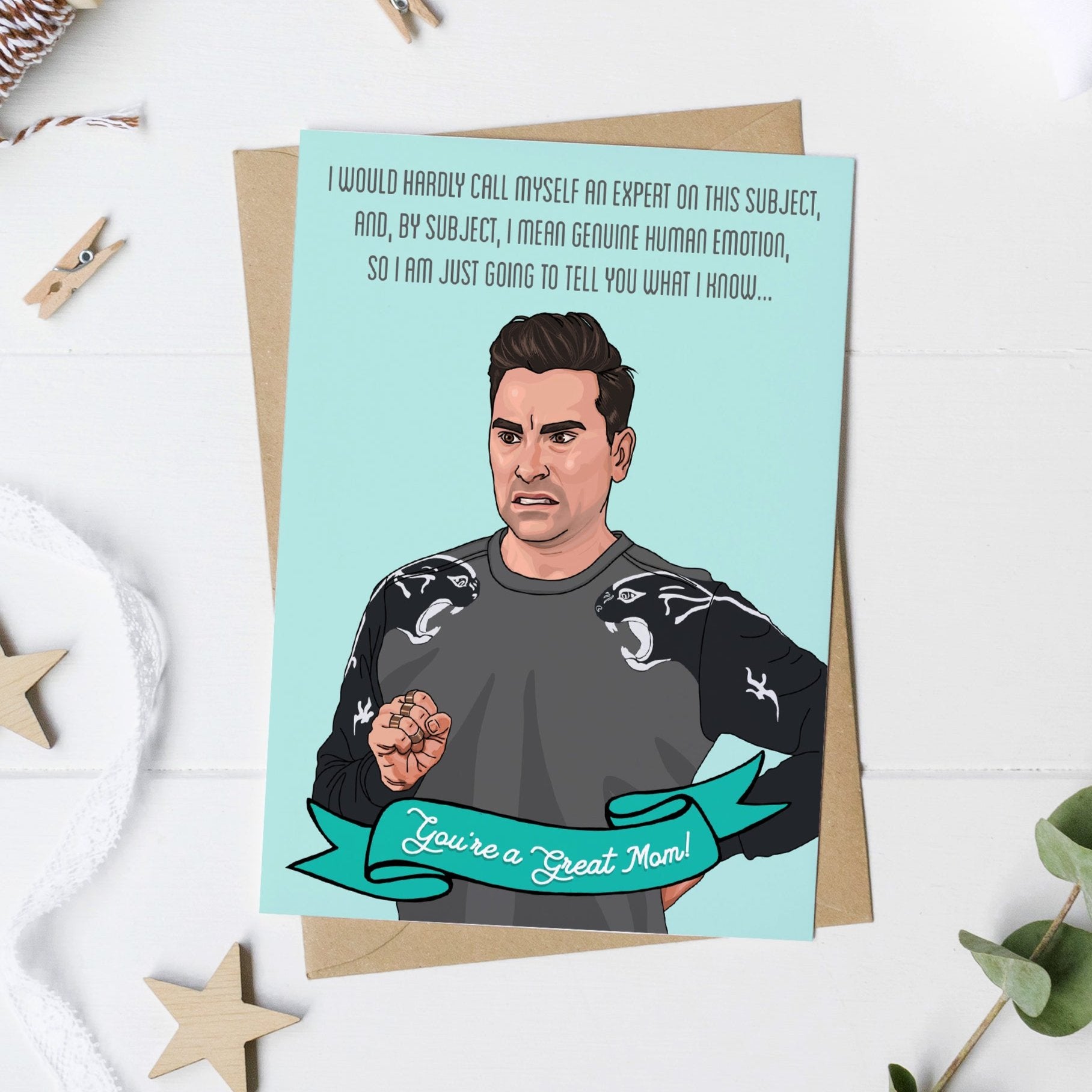 David Rose Mother's Day Card