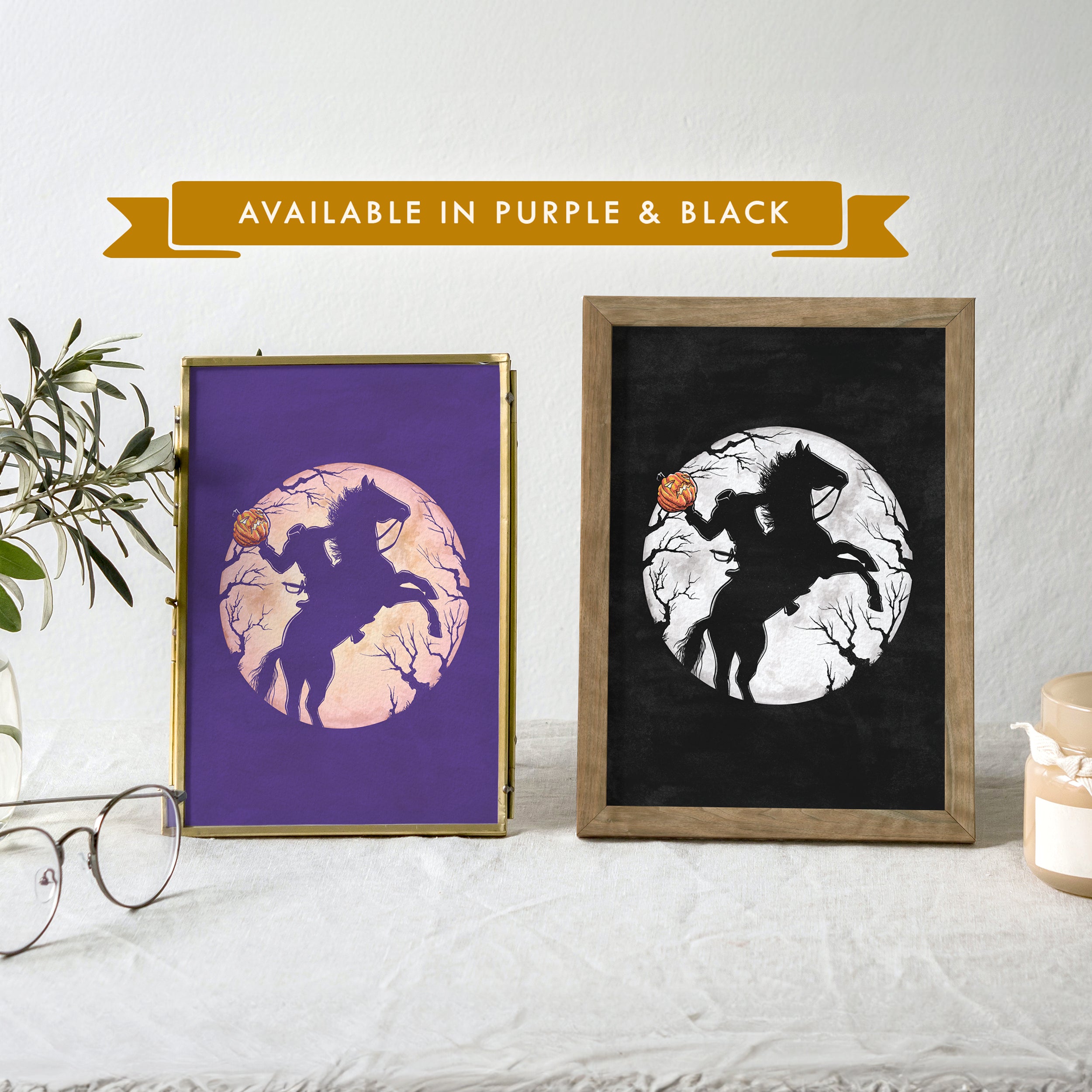 Headless Horseman Sleepy Hollow Art Print