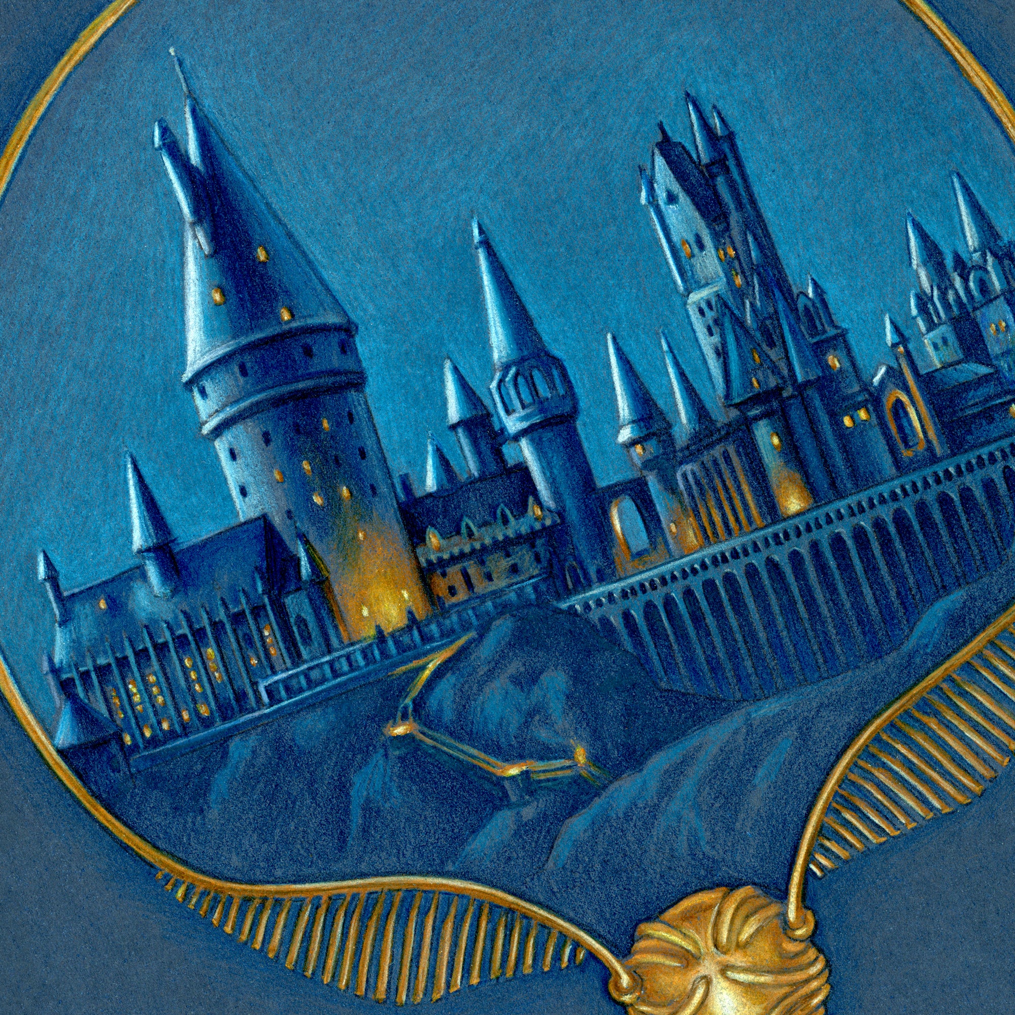 Hogwarts Castle Art Print