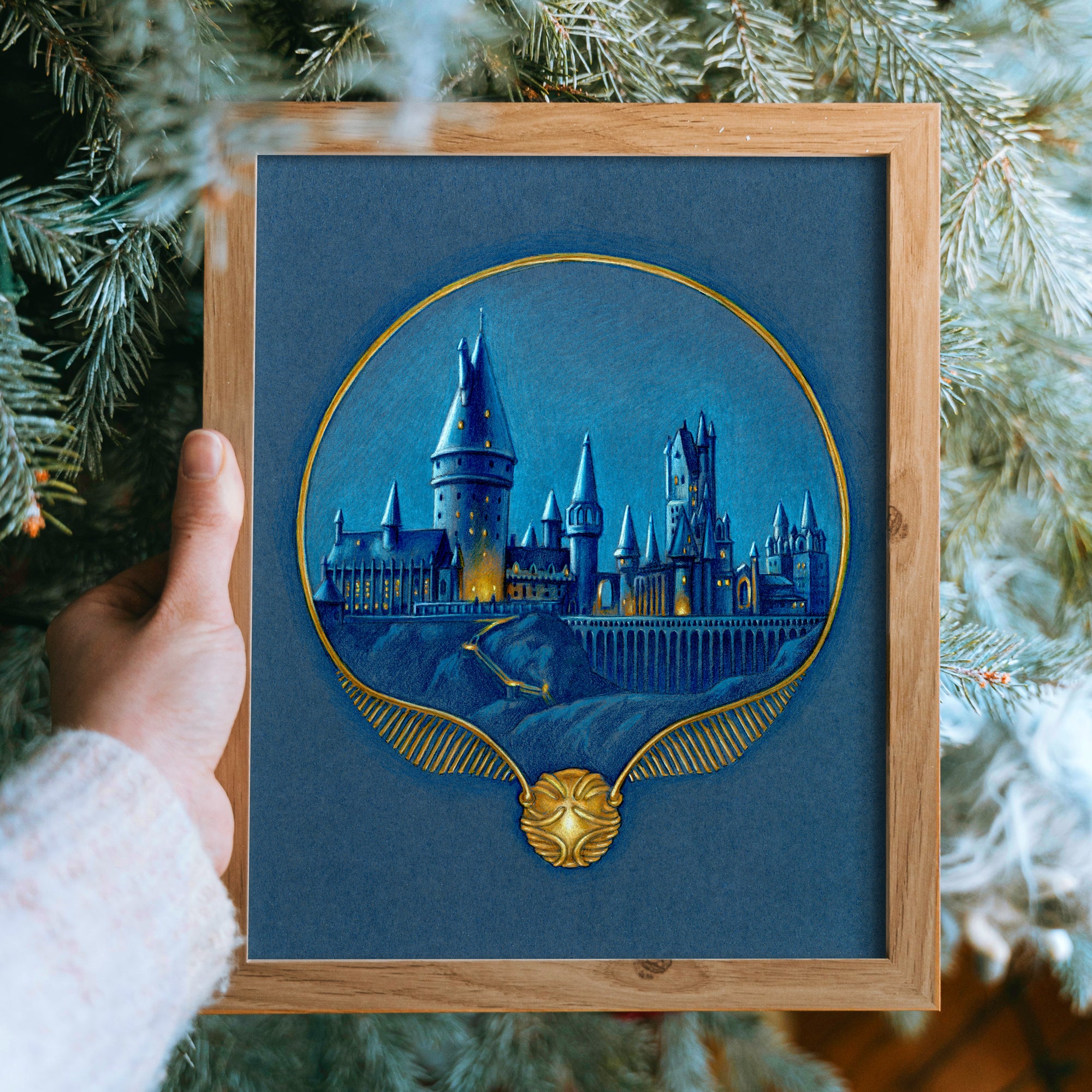 Hogwarts Castle Art Print