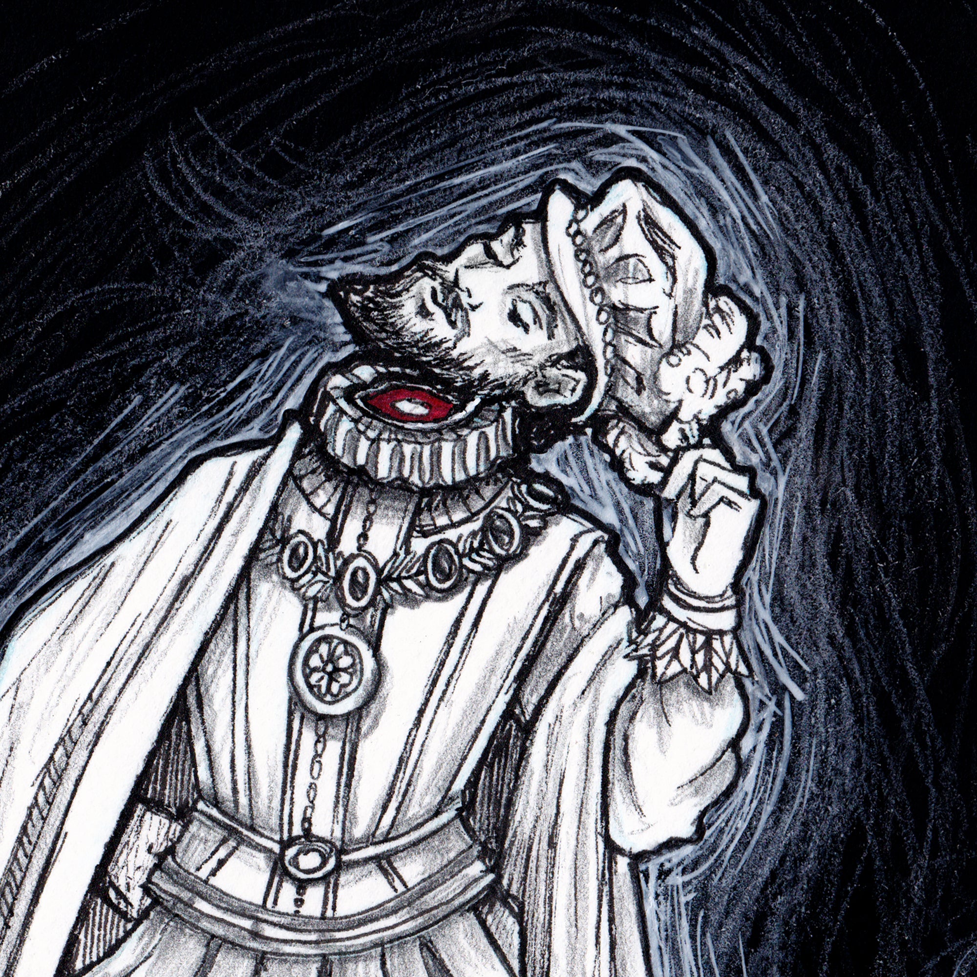 Nearly Headless Nick Art Print