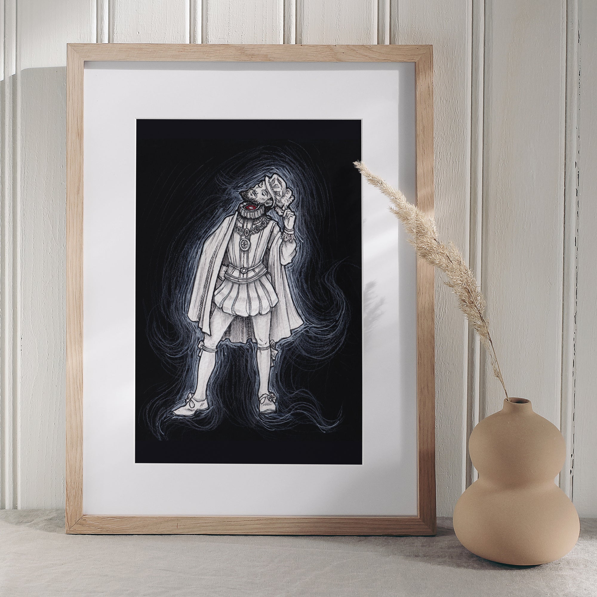 Nearly Headless Nick Art Print