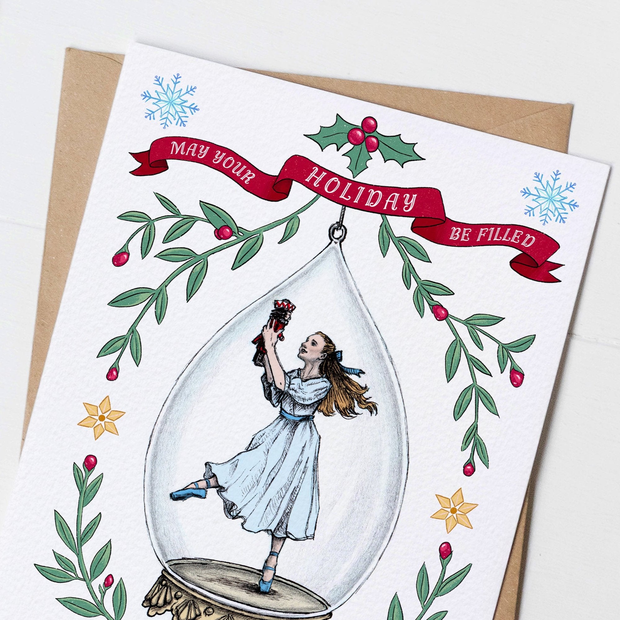 The Nutcracker Ballet Christmas Card