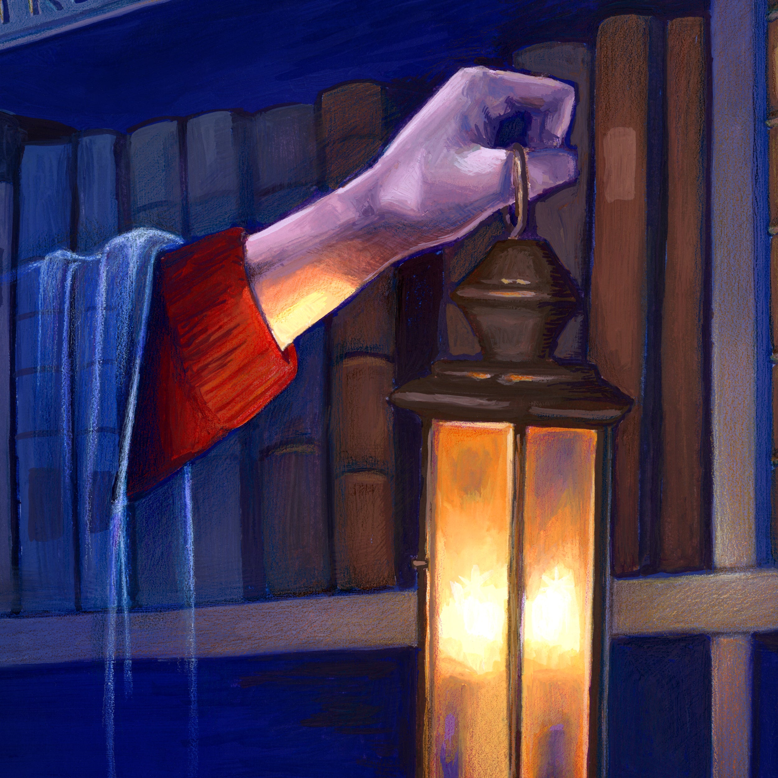 The Restricted Section, Harry Potter Art Print