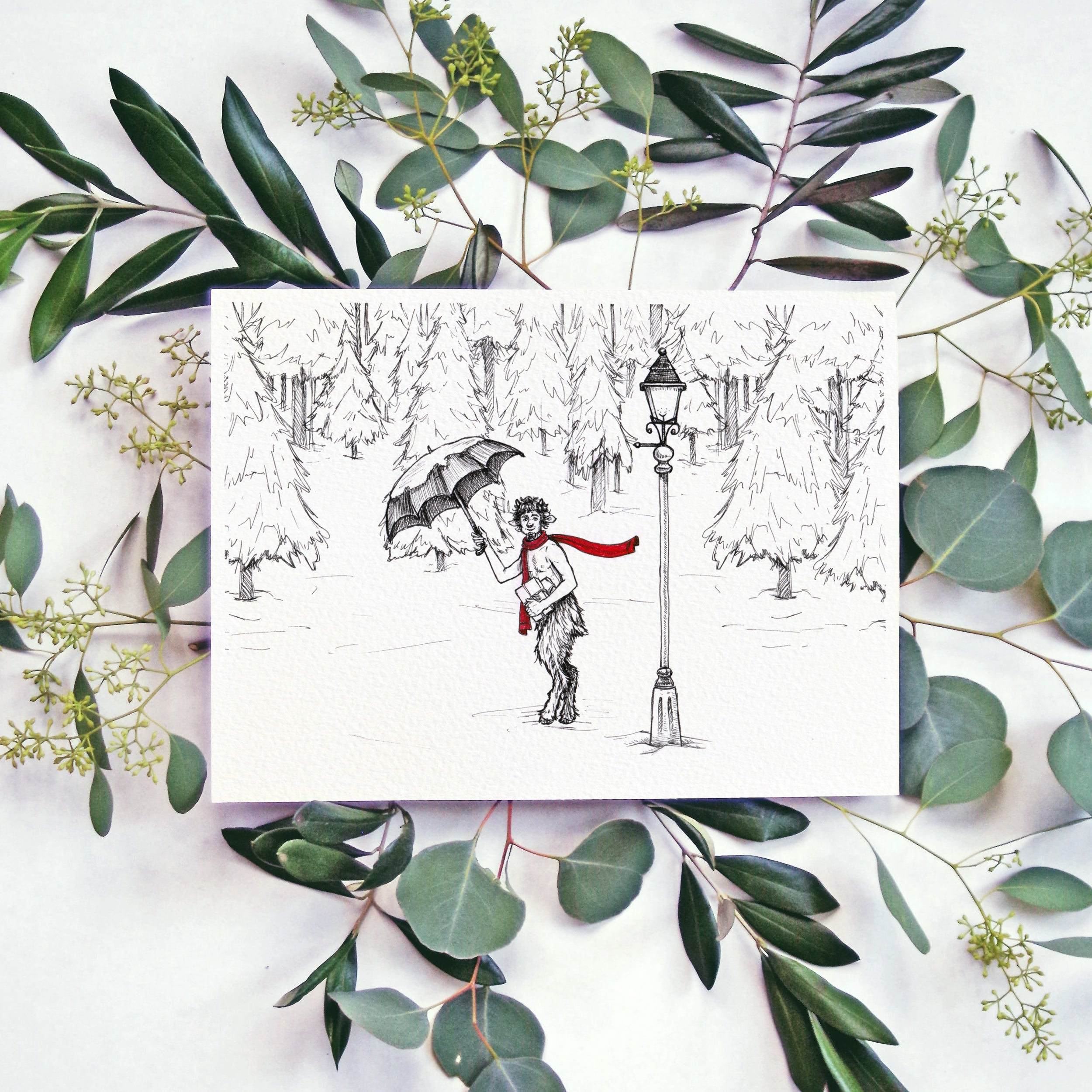 Mr. Tumnus Narnia Art Print