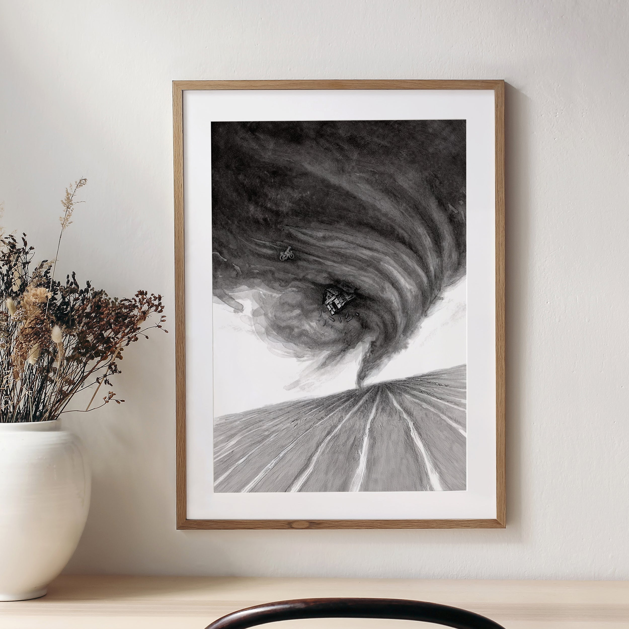 Wizard of Oz Twister Art Print