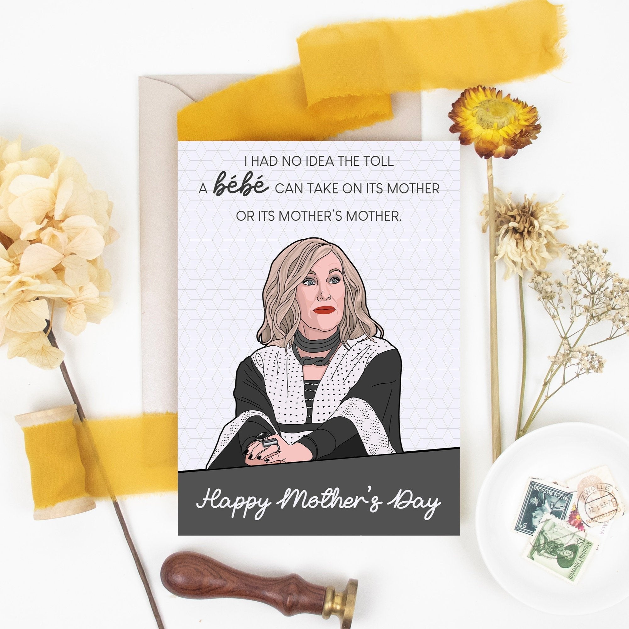 Moira Rose Bébé Mothers Day Card