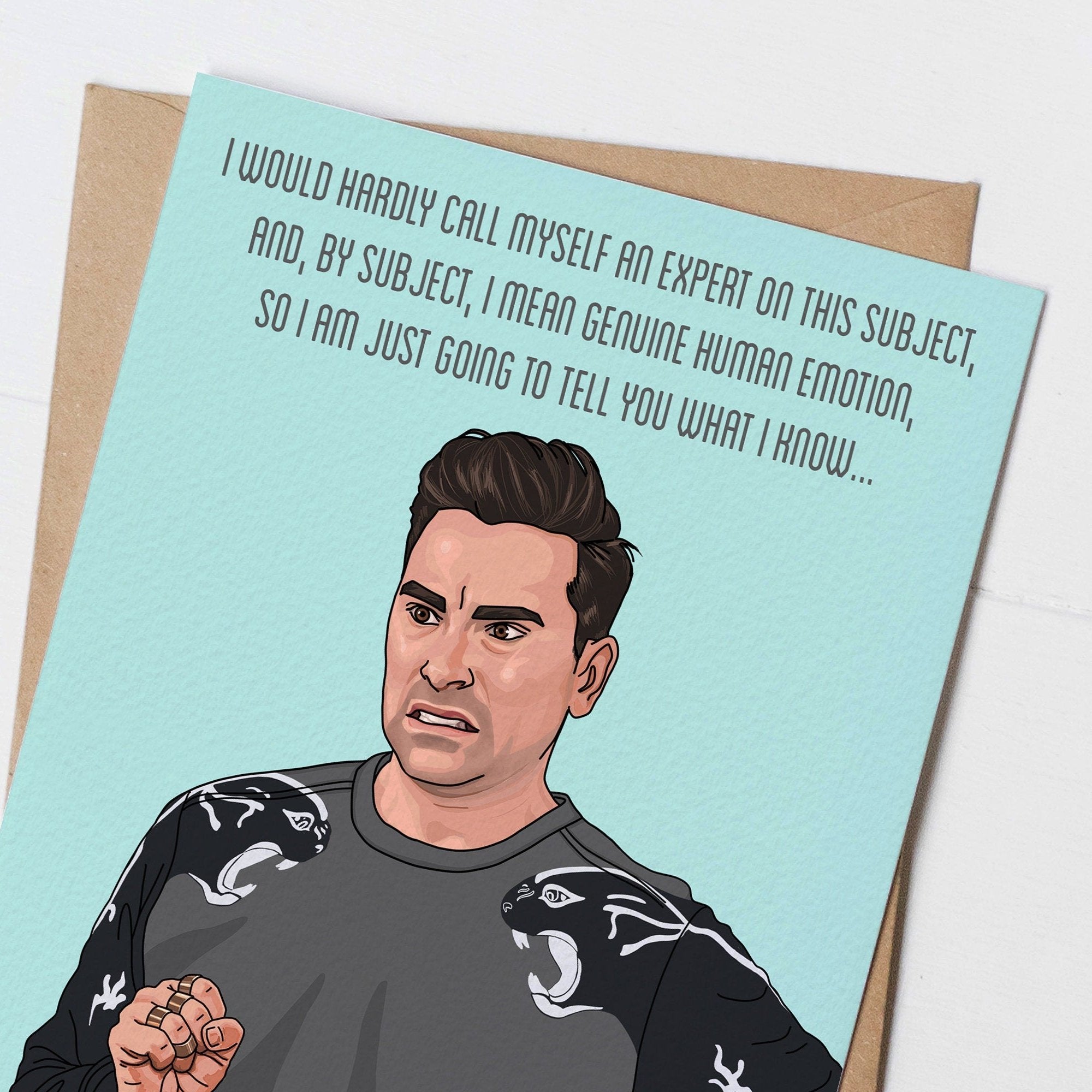 Schitt's Creek David Father's Day Card