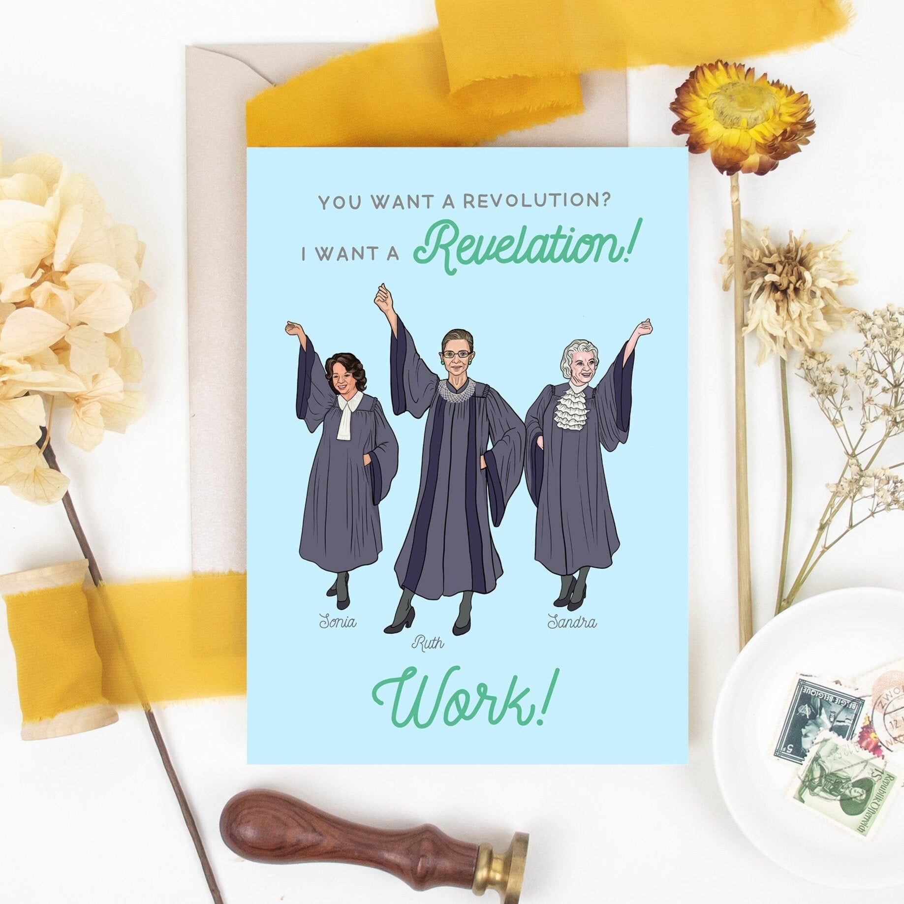 Female Supreme Court Justices Greeting Card