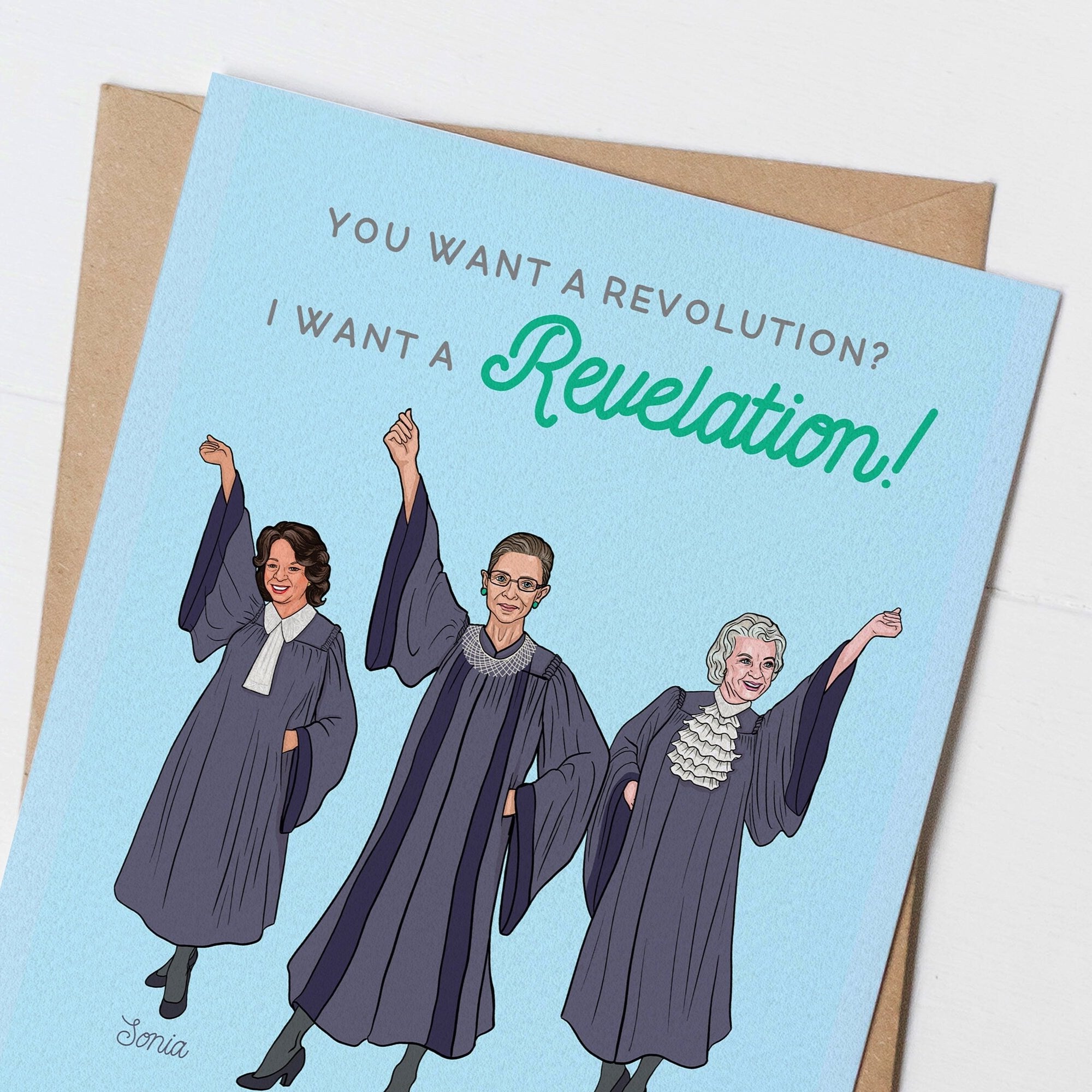 Female Supreme Court Justices Greeting Card